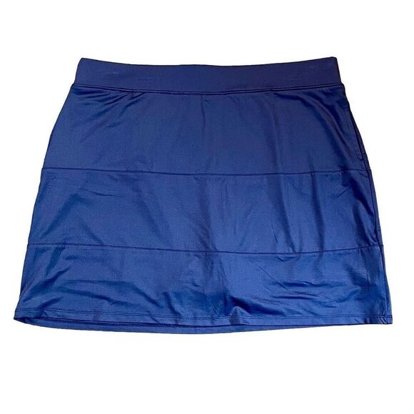 NWT Court Haley Midnight Blue Athletic Skirt XL - Picture 1 of 10
